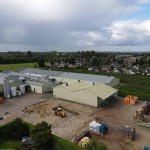 Renovatie van terreinverharding bij de conservenfabriek